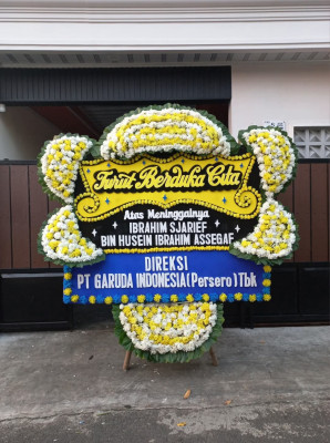 Papan Bunga Duka di Cipayung Jaya