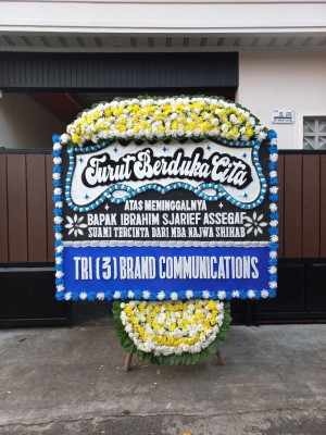 Papan Bunga Duka di Cipayung Jaya